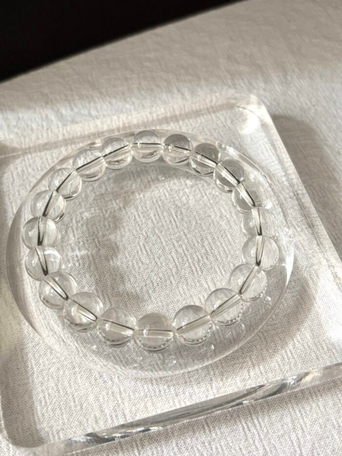 Natural Crystal  &Agate Bracelet - Image 3