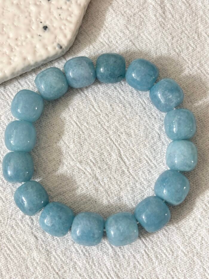 Natural Crystal  &Agate Bracelet - Image 8