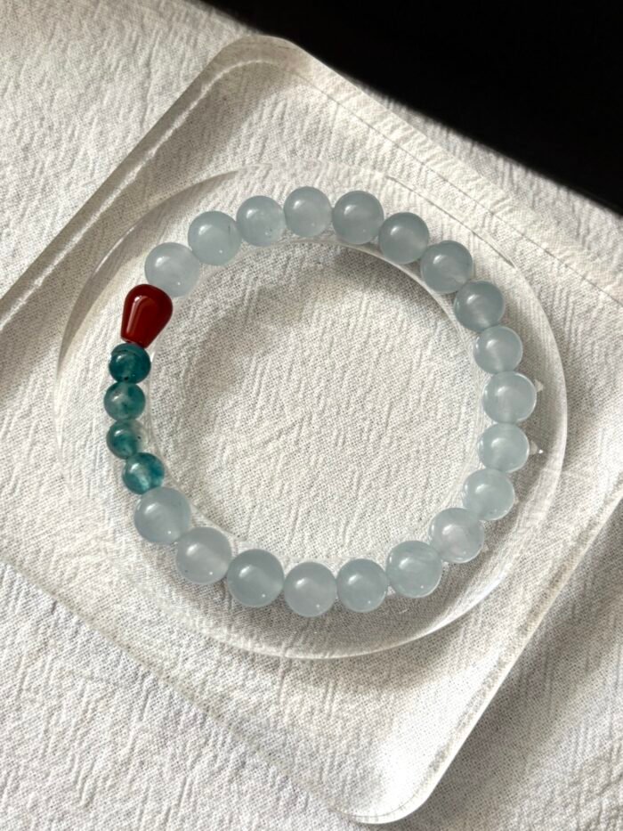 Natural Crystal  &Agate Bracelet - Image 7